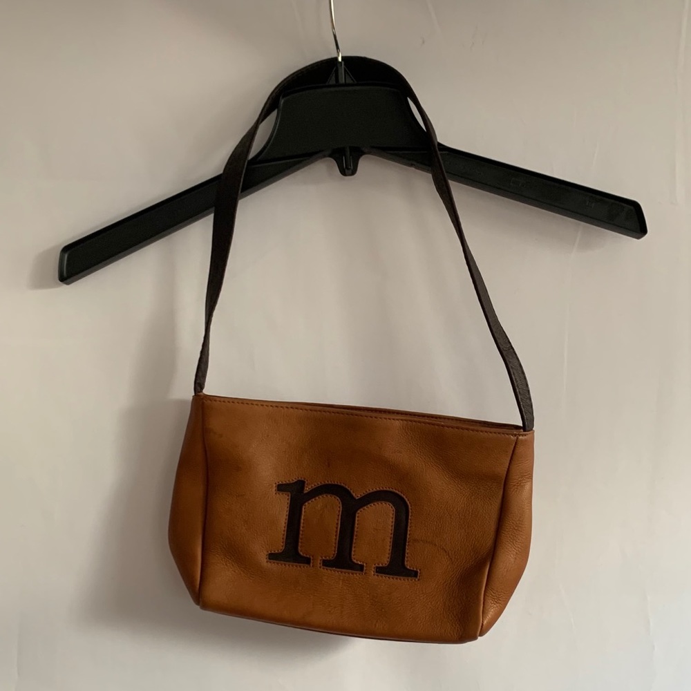 Genuine Brown Leather Shoulder Bag